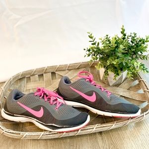 Nike Flex Tr 6 Pink Gray Size 10